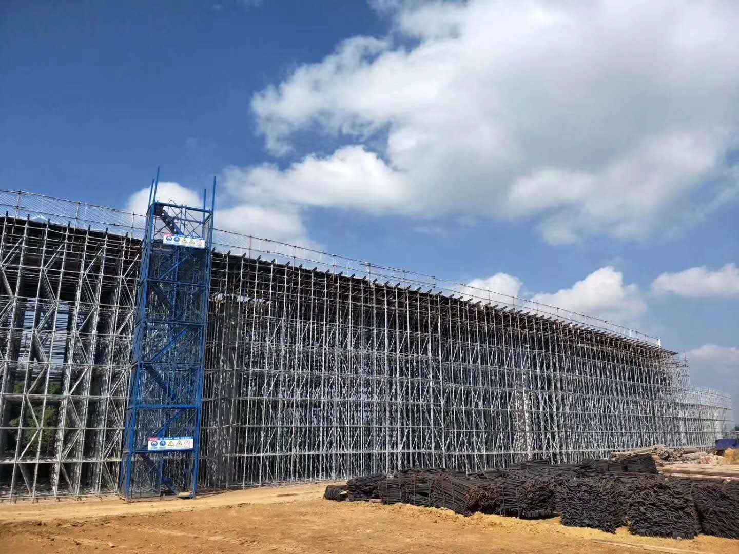 盤扣腳手架搭建周期短，經(jīng)濟(jì)效益好！
